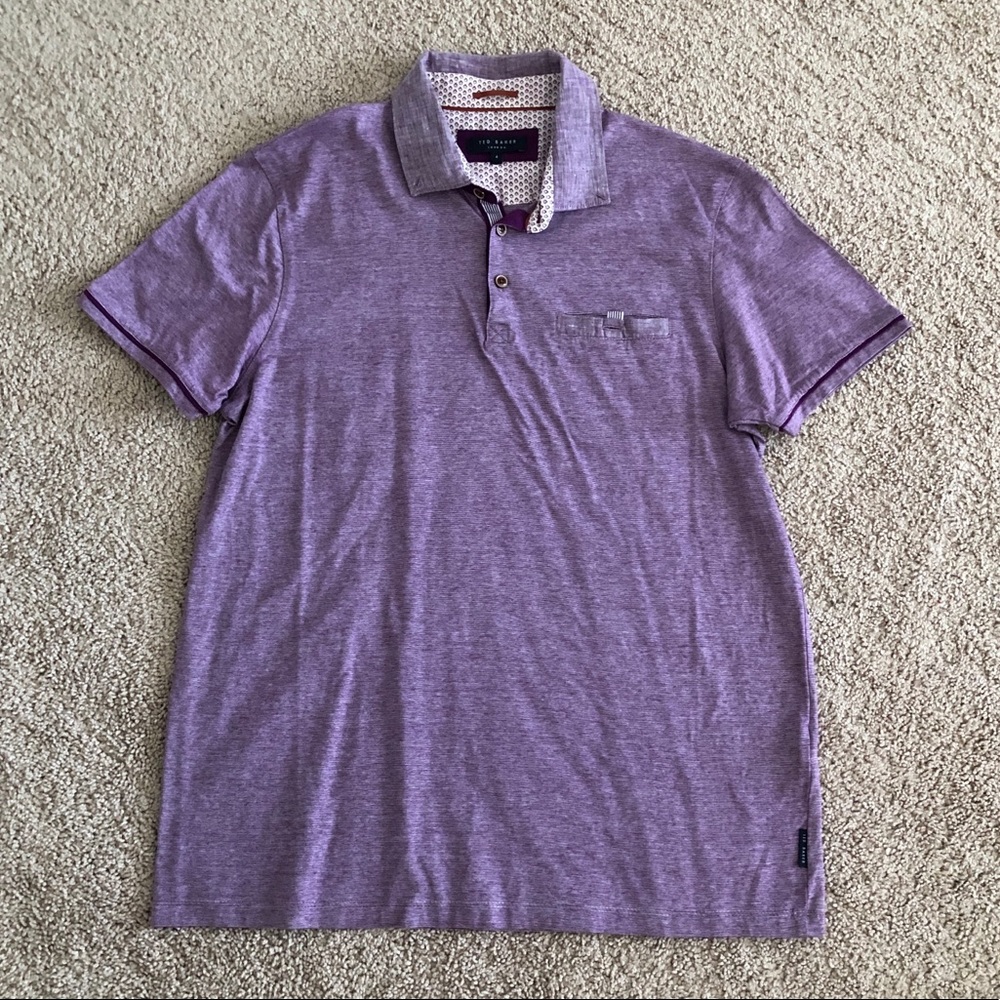 Purple Ted Baker men’s shirt